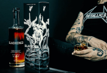 DRINK & DESTROY: METALLICA RELANZA SU WHISKY… ¡AÑEJADO CON SU PROPIA MÚSICA!