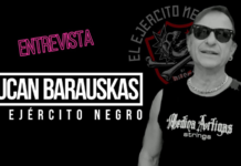 CON TUCÁN BARAUSKAS ANTES DE LA PRESENTACIÓN DE EL EJERCITO NEGRO EN EL ROXY: “ESTAMOS MUY CONTENTOS POR CÓMO ESTAMOS SONANDO”