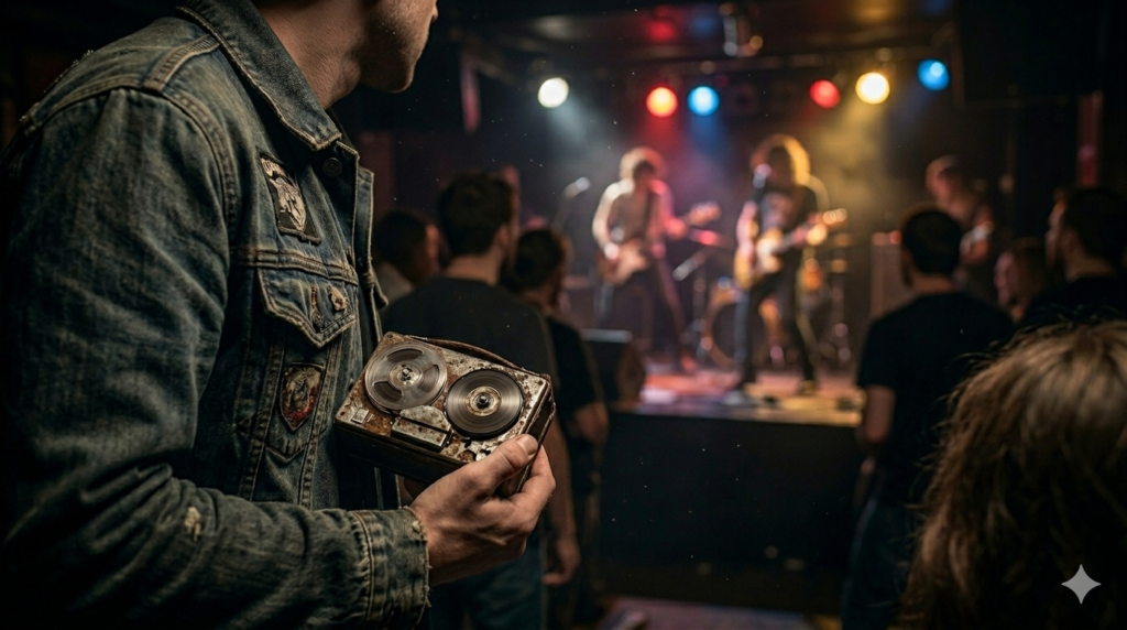 ARQUEOROCKOLOGÍA: UN FAN COMPARTE MÁS DE 10.000 SHOWS GRABADOS EN SECRETO, DE NIRVANA A THE CURE