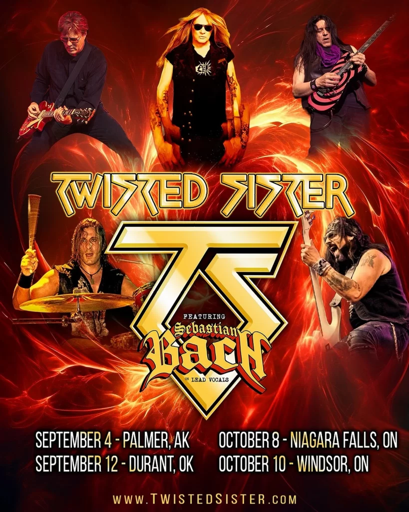 WE ARE GONNA TAKE BACH: SEBASTIAN BACH SERÁ EL NUEVO CANTANTE DE TWISTED SISTER